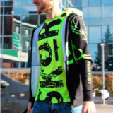 Felpa jacket zip e cappuccio Replica - immagine 4