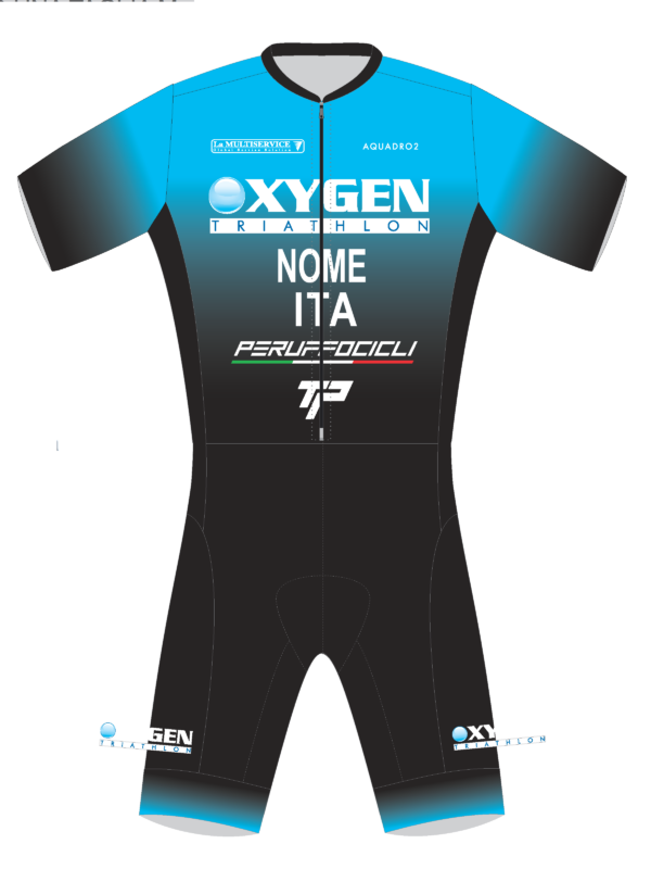 Body estivo Replica Lycra - manica corta - con COGNOME - 2025